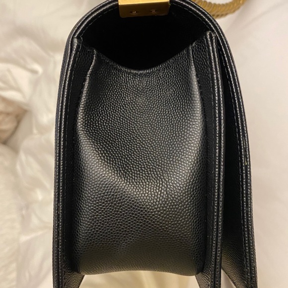 (SOLD) Chanel old med leboy Caviar w/ ruthenium - Picture 14 of 16